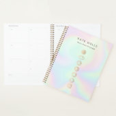 ホログラフィックチャクラエネルギーヒーラーポストカード3リングや輪 プランナー手帳 (ディスプレー)