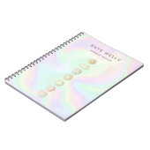 ホログラフィックチャクラスピリチュアルエネルギー労働者 ノートブック (左側)