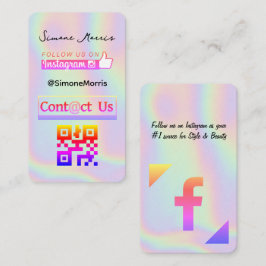 ホログラフィックデザイン名刺 名刺