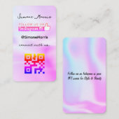 ホログラフィックデザイン名刺 名刺 (正面/裏面)