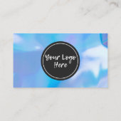 ホログラフィックトレンディーサロンありがとうございます名刺 名刺 (裏面)