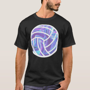 ホログラフィックバレーボールシール Tシャツ