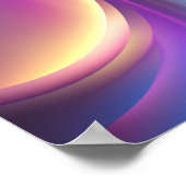 ホログラフィックパターン ポスター (角)