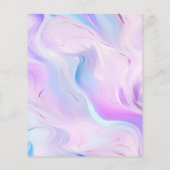 ホログラフィックパープルqrコードインスタグラムのビジネスロゴ (裏面)