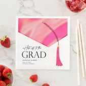 ホログラフィックピンクの卒業式への脱帽金ゴールド (インサイチュ)