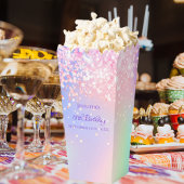 ホログラフィックピンク紙吹雪名の誕生日 フェイバーボックス