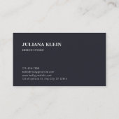 ホログラフィックフォイル名刺 名刺 (裏面)