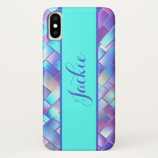 ホログラフィックプリント Case-Mate iPhoneケース (裏面)