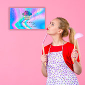 ホログラフィックベーカリーホームメイドケーキロゴ 名刺