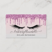 ホログラフィックメイクアップ目まぶし輝くグリッタードリップ 名刺 (正面)