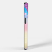 ホログラフィックユニコーン花グリッターCase-Mate iPh Case-Mate iPhoneケース (裏面 / 右)