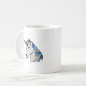 ホログラフィックユニコーン コーヒーマグカップ (正面左)