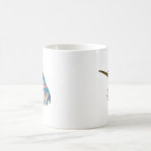 ホログラフィックユニコーン コーヒーマグカップ (中央)