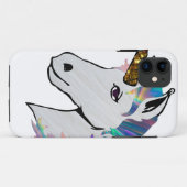 ホログラフィックユニコーン Case-Mate iPhoneケース (裏面(横))