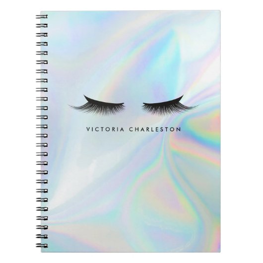 ホログラフィックラッシュカスタム ノートブック (正面)