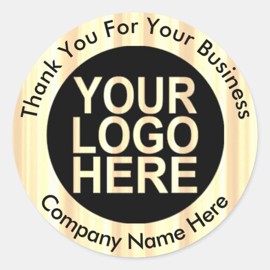 ホログラフィックロゴ付き高級カスタム表彰台クラシック体 ラウンドシール (正面)