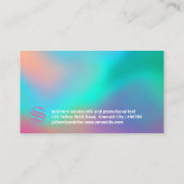 ホログラフィックワンダーランド | モノグラム名刺 名刺 (裏面)