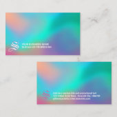 ホログラフィックワンダーランド | モノグラム名刺 名刺 (正面/裏面)