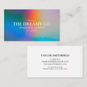 ホログラフィックヴィンテージ名刺 名刺 (正面/裏面)