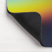 ホログラフィック光漏れ マウスパッド (コーナー)