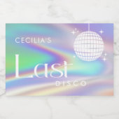 ホログラフィック宇宙最後のディスコバチェロレッテ スパークリングワインラベル (シングルラベル)