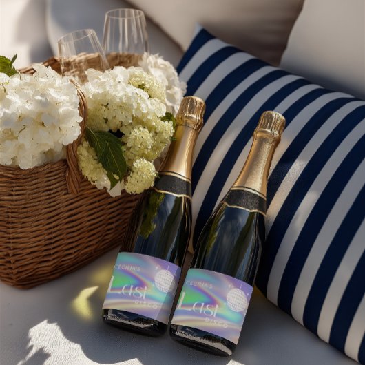 ホログラフィック宇宙最後のディスコバチェロレッテ スパークリングワインラベル