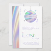 ホログラフィック宇宙最後のディスコバチェロレッテ 招待状 (正面)