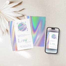 ホログラフィック宇宙最後のディスコバチェロレッテ 招待状