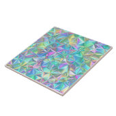 ホログラフィック抽象芸術パターン タイル (側面)