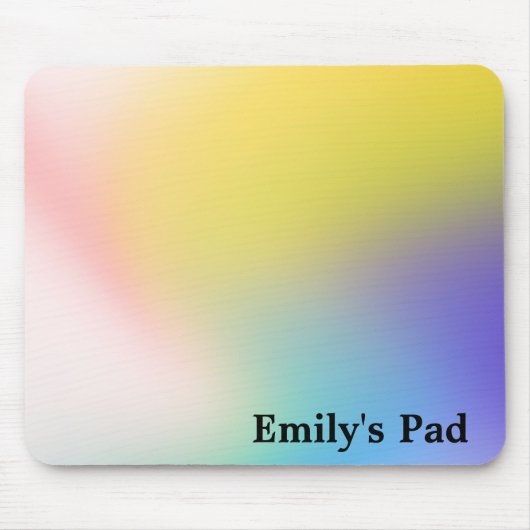 ホログラフィック抽象芸術 マウスパッド (正面)