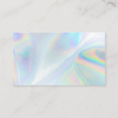 ホログラフィック書道ありがとう名刺 名刺 (裏面)