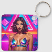 ホログラフィック水着モデル キーホルダー (裏面)