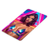 ホログラフィック水着モデル マグネット (左側)