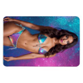 ホログラフィック水着モデル マグネット (横)