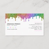 ホログラフィック爪、 ネイル技術 |爪、 ネイルスタイ絵を描リスト 名刺 (裏面)