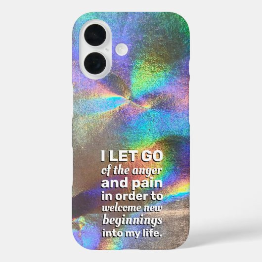 ホログラフィック痛みと怒りの管理の確認 Case-Mate iPhoneケース (裏面)