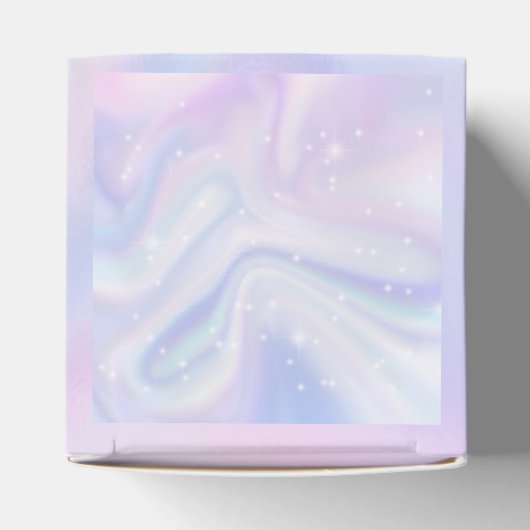 ホログラフィック背景ホログラムネオンオーバーレイ フェイバーボックス (上部)