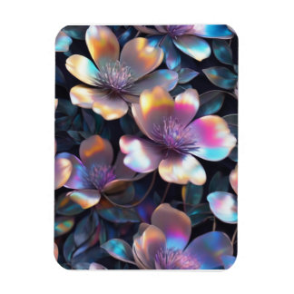ホログラフィック花 マグネット