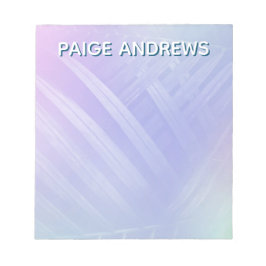 ホログラフィック葉熱帯 ノートパッド