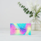 ホログラフィック虹色オパール宝石の紹介カード 紹介カード (スタンド正面)