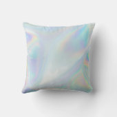 ホログラフィック虹色カワイホームモダンデコール クッション (裏面)