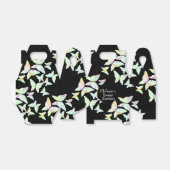 ホログラフィック蝶Sweet sixteenパーティー フェイバーボックス (折り畳みなし)