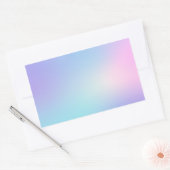 ホログラフィック製品ラベル 長方形シール (封筒)