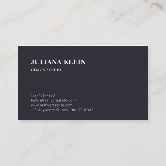 ホログラフィック質感名刺 名刺 (裏面)