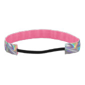 ホログラフィック銀ヘッドバンド アスレチックヘッドバンド (裏面)