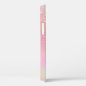 ホログラフィック4写真グリッドコラージュ名モノグラム Case-Mate iPhoneケース (裏面 / 右)