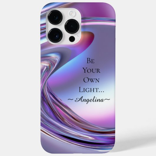 ホログラフィック エステティック Case-Mate iPhoneケース (裏面)