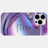 ホログラフィック エステティック Case-Mate iPhoneケース (裏面 (横))