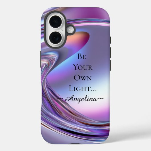 ホログラフィック エステティック Case-Mate iPhoneケース (裏面)