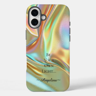 ホログラフィック エステティック iPhone 16 PLUSケース